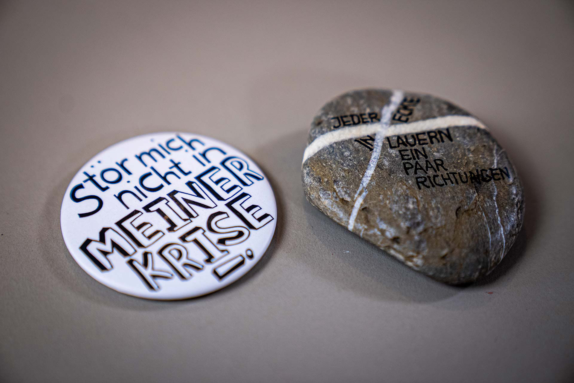 Sticker "Stör mich nicht in meiner Krise"